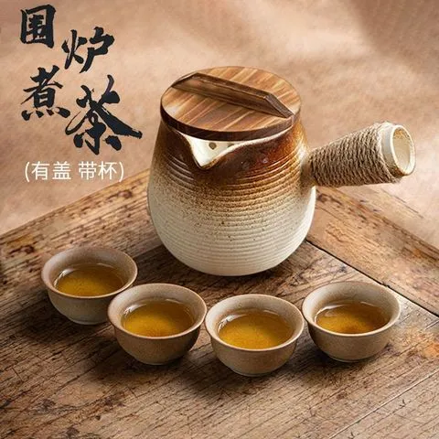 煮茶烤奶户外茶具大号炉杯子奶壶罐罐家用云南罐煮茶罐工具带盖围,餐饮具,茶壶,淘宝优惠券,粉丝福利购,淘宝优惠卷