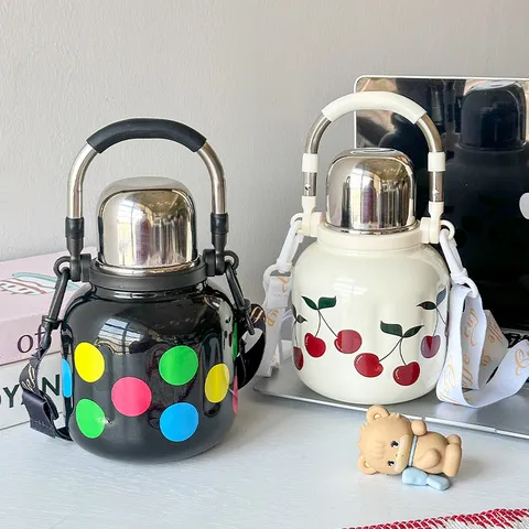 食品级儿童保温壶保温杯大容量大肚杯不锈钢手提316高颜值全钢盖,餐饮具,保冷/保温杯,淘宝优惠券,粉丝福利购,淘宝优惠卷