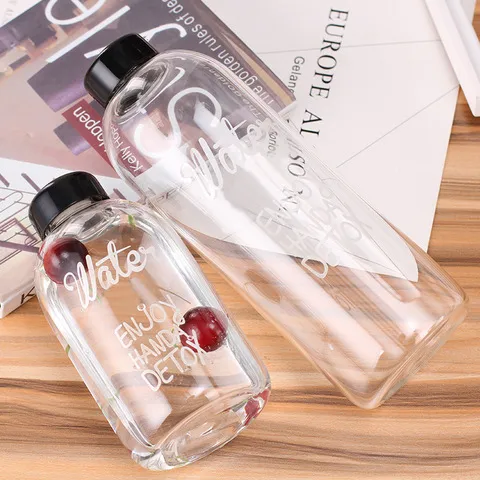 水杯简约清新玻璃杯子网红便携透明水杯水瓶高颜值字母大容量ins,餐饮具,便携/折叠水杯,淘宝优惠券,粉丝福利购,淘宝优惠卷