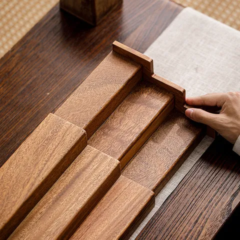 胡桃木置物架置物架子收纳盒实木木制精油茶具调味架桌面伸缩杯架,餐饮具,酒架,淘宝优惠券,粉丝福利购,淘宝优惠卷