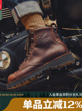 Danner丹纳35940 男女同款中帮摩托皮靴骑士靴-Danner Moto