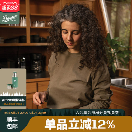 重磅长袖棉T恤danner长袖