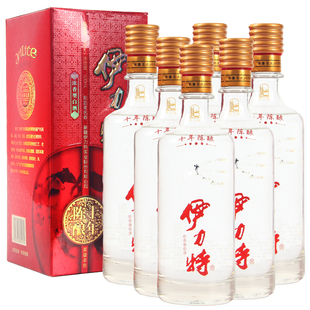 伊力特！十年陈酿浓香型白酒500ml×6瓶整箱