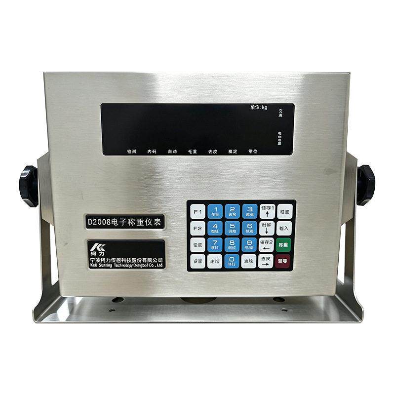 柯力D2008数字仪表汽车轨道衡地磅称重显示控制器磅头100吨120吨