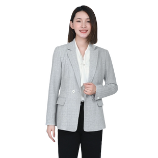 TRIBECA翠贝卡春秋商场同款女士长袖休闲小西装外套