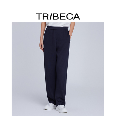 翠贝卡2025年春季运动宽松长裤