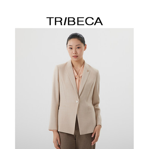 TRIBECA翠贝卡长袖西服外套