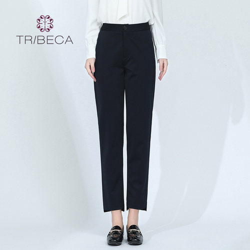 TRIBECA翠贝卡高腰长裤