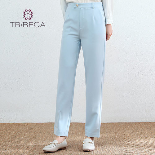 tribeca春季新款简约风休闲裤