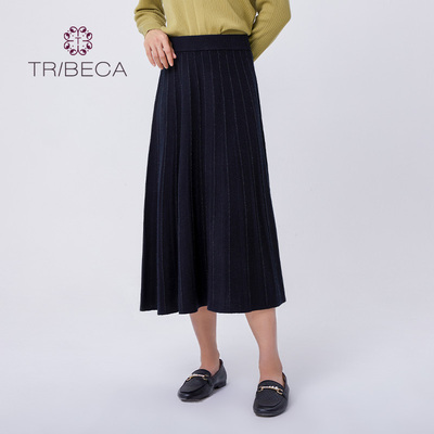 TRIBECA/翠贝卡休闲针织半身裙