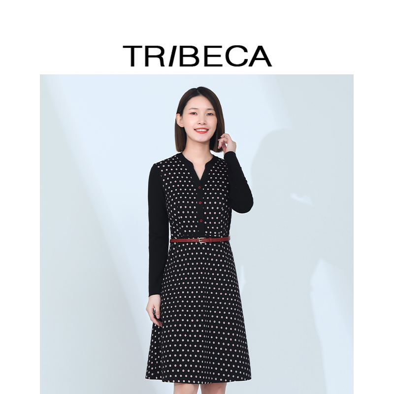 TRIBECA翠贝卡春季新款连衣裙