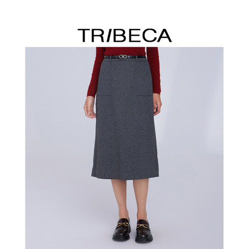 TRIBECA翠贝卡通勤半身裙