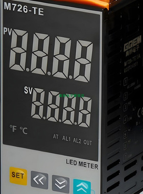 高桥温控仪GQEM数码管显示屏M736-TE/S2-TM2A/A01全功能型K型灰色