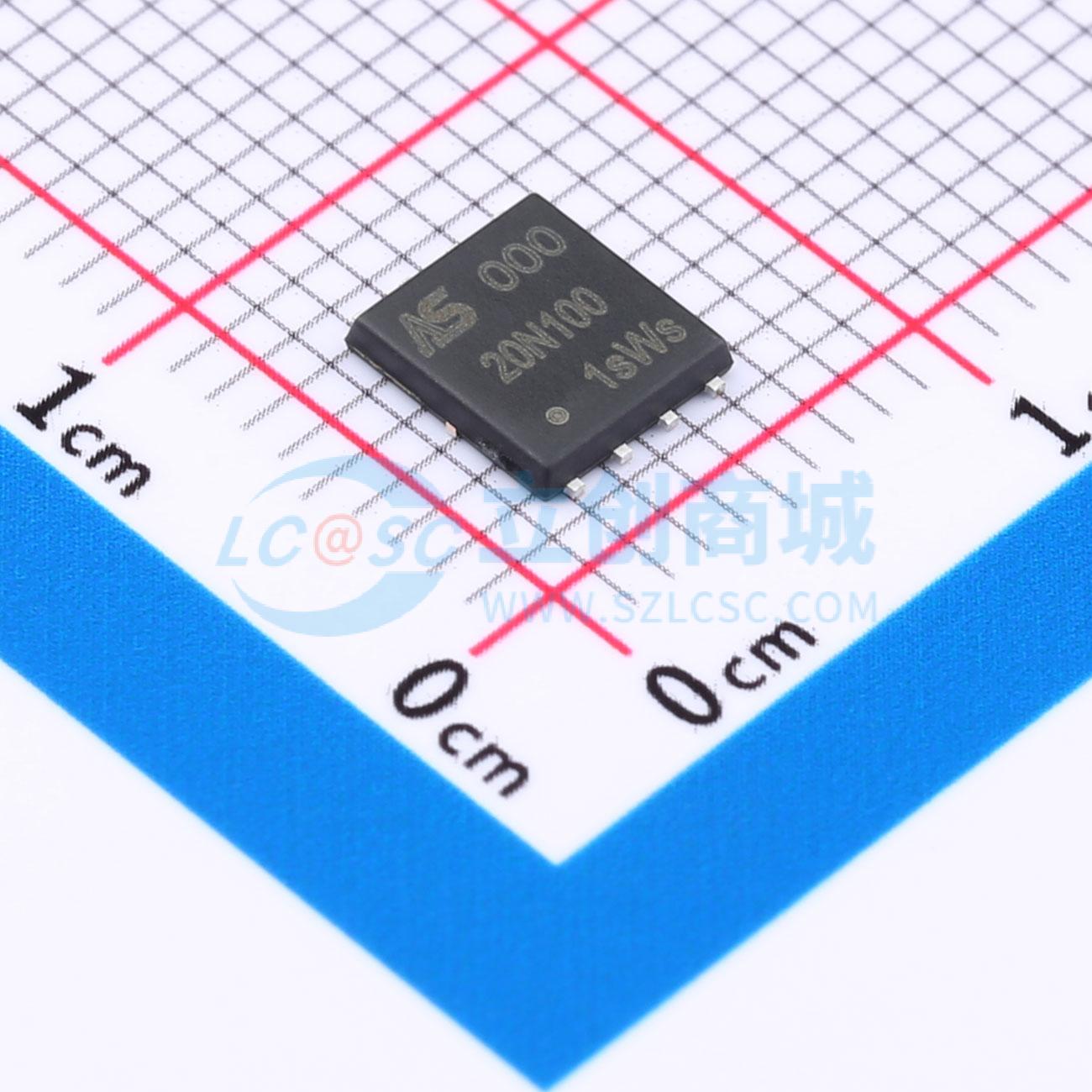 ASDM20N100Q-R ASDsemi(安森德) PDFN-8(5x6) 场效应管 现货 - 实物图