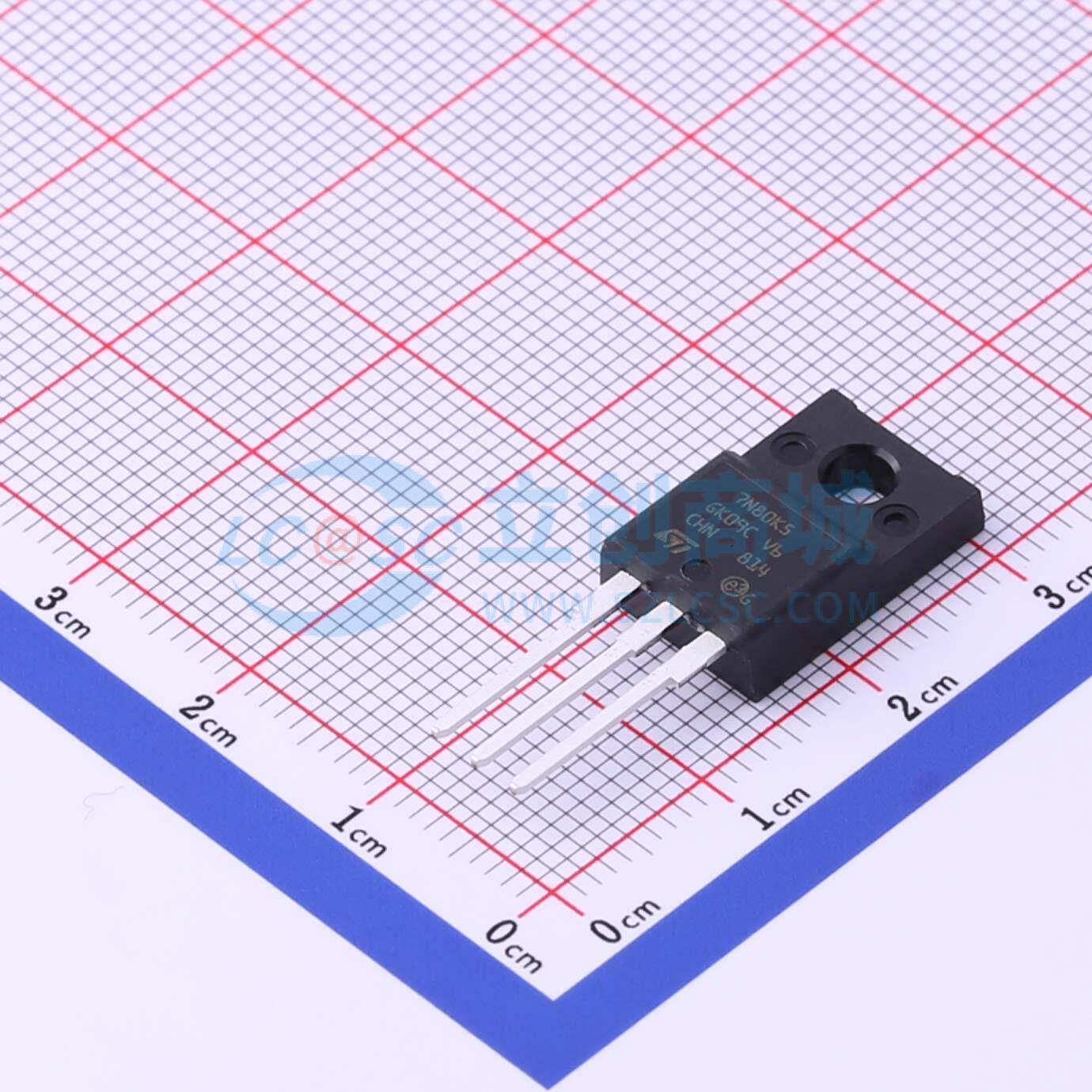 STF7N80K5 ST(意法半导体) TO-220FP 场效应管 现货