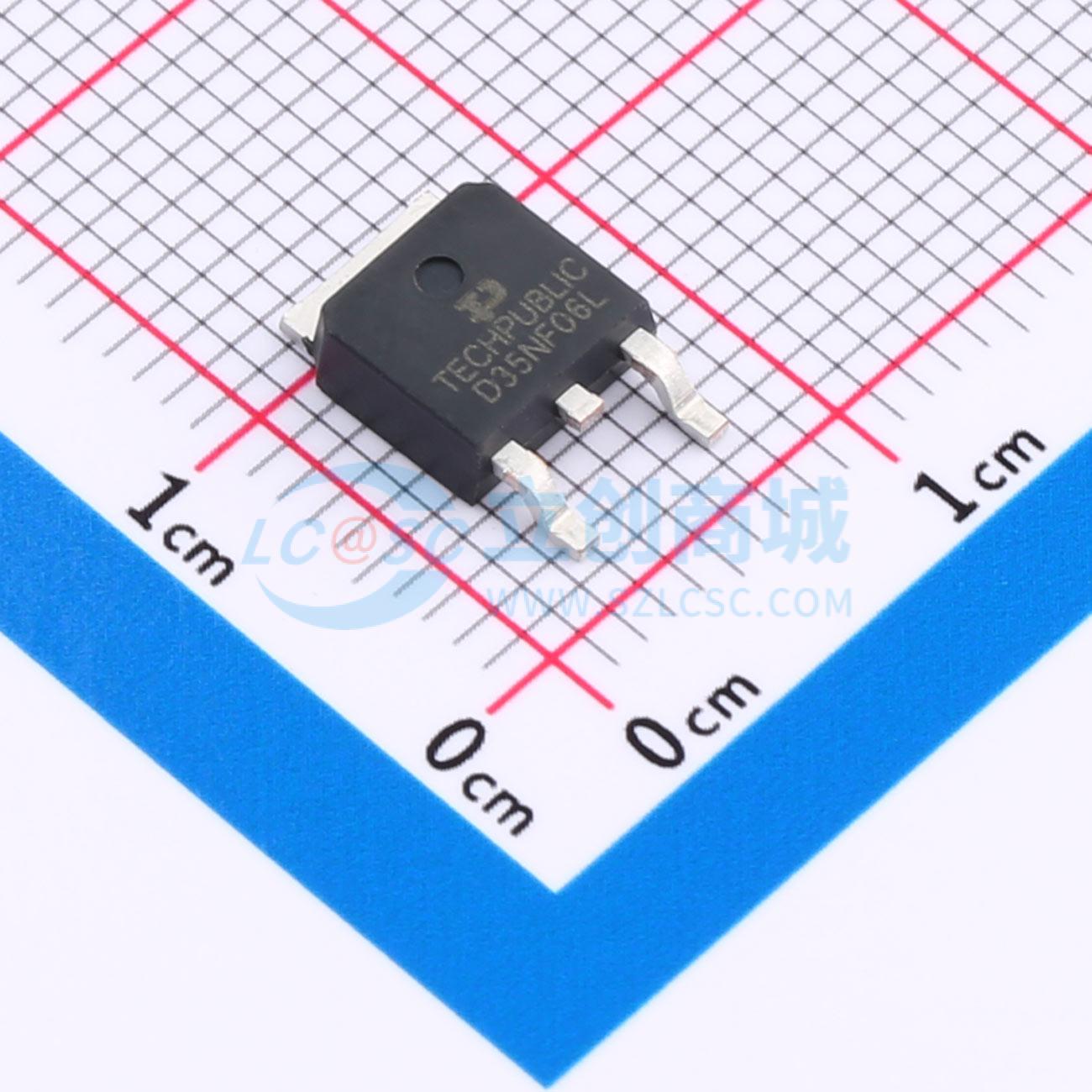 STD35NF06L TECH PUBLIC(台舟) TO-252-3L 场效应管 现货