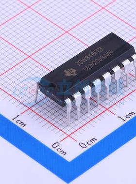ULN2003AIN TI(德州仪器) PDIP-16 达林顿晶体管阵列 现货
