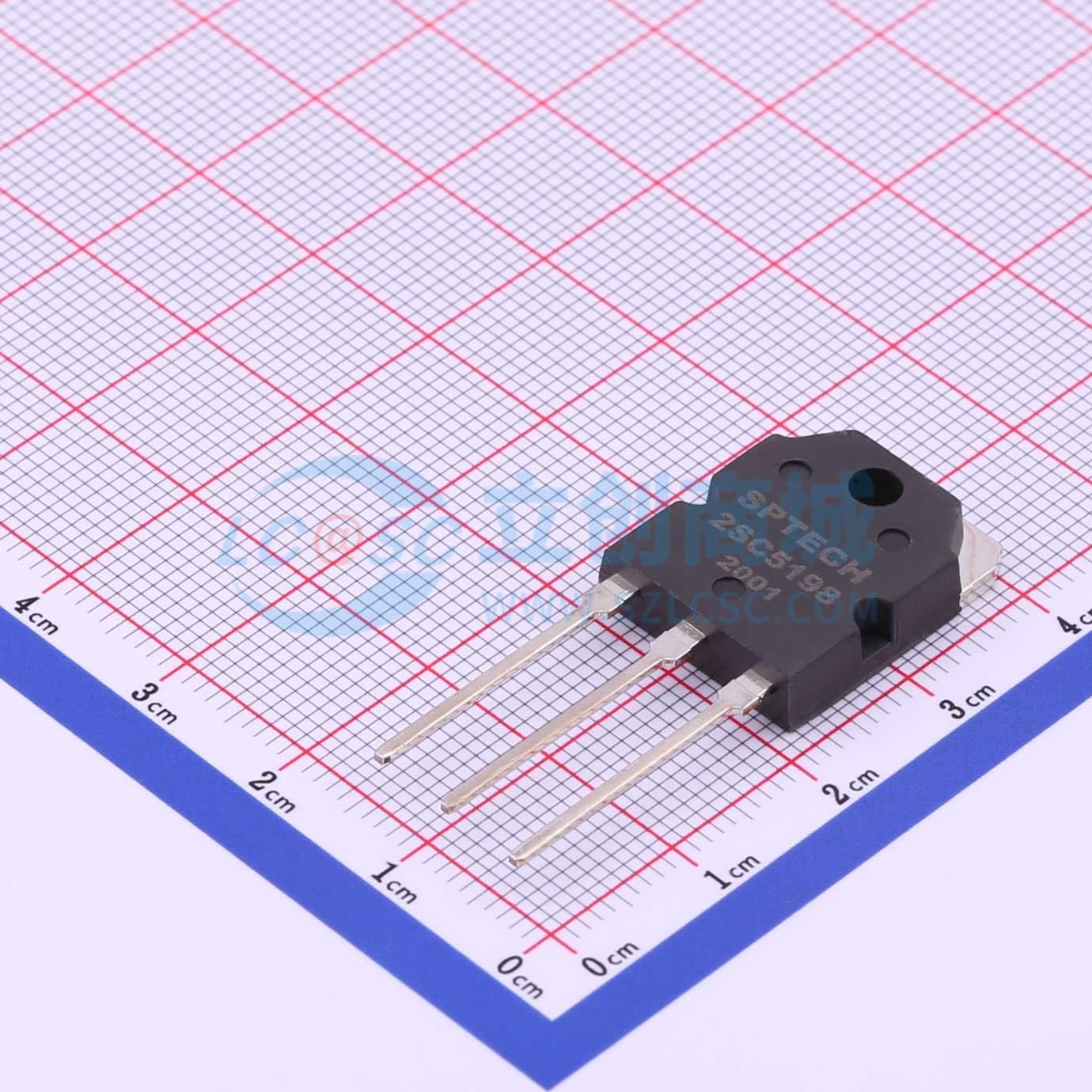 2SC5198 SPTECH(深圳质超) TO-3PN 三极管 现货