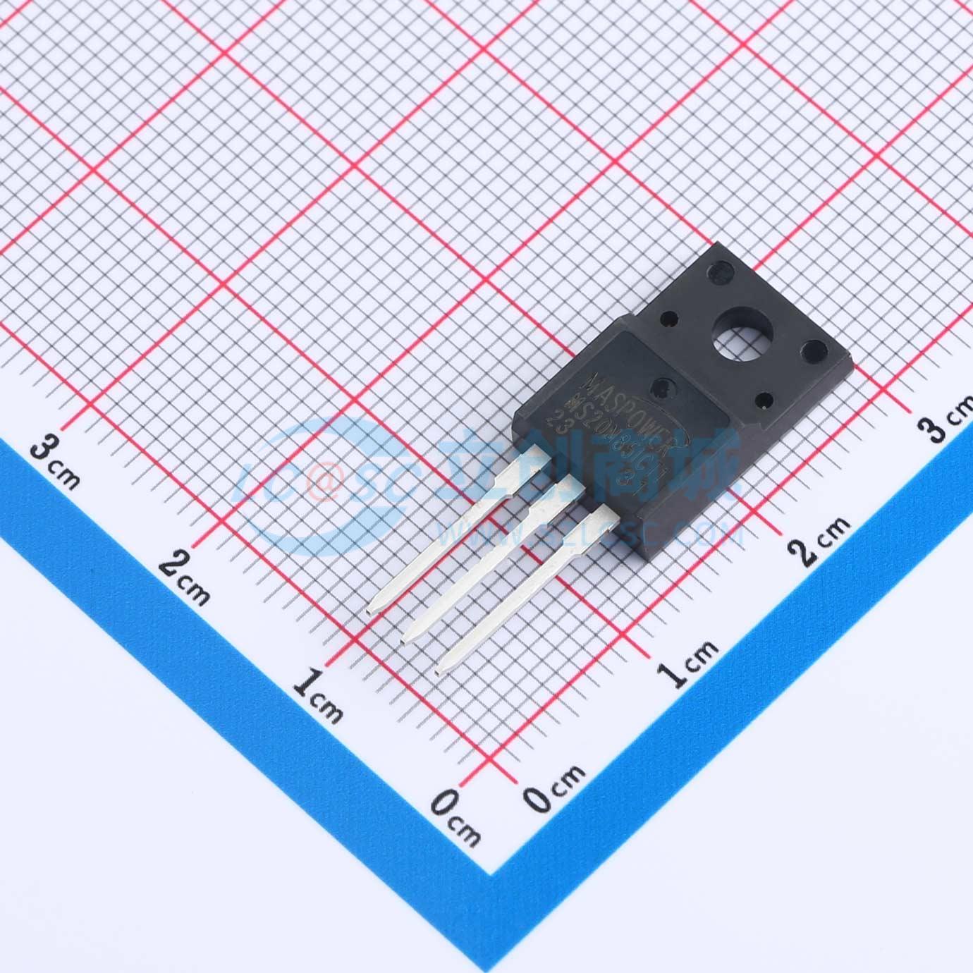 MS20N85ICT1 MASPOWER(麦思浦) TO-220F 场效应管 现货