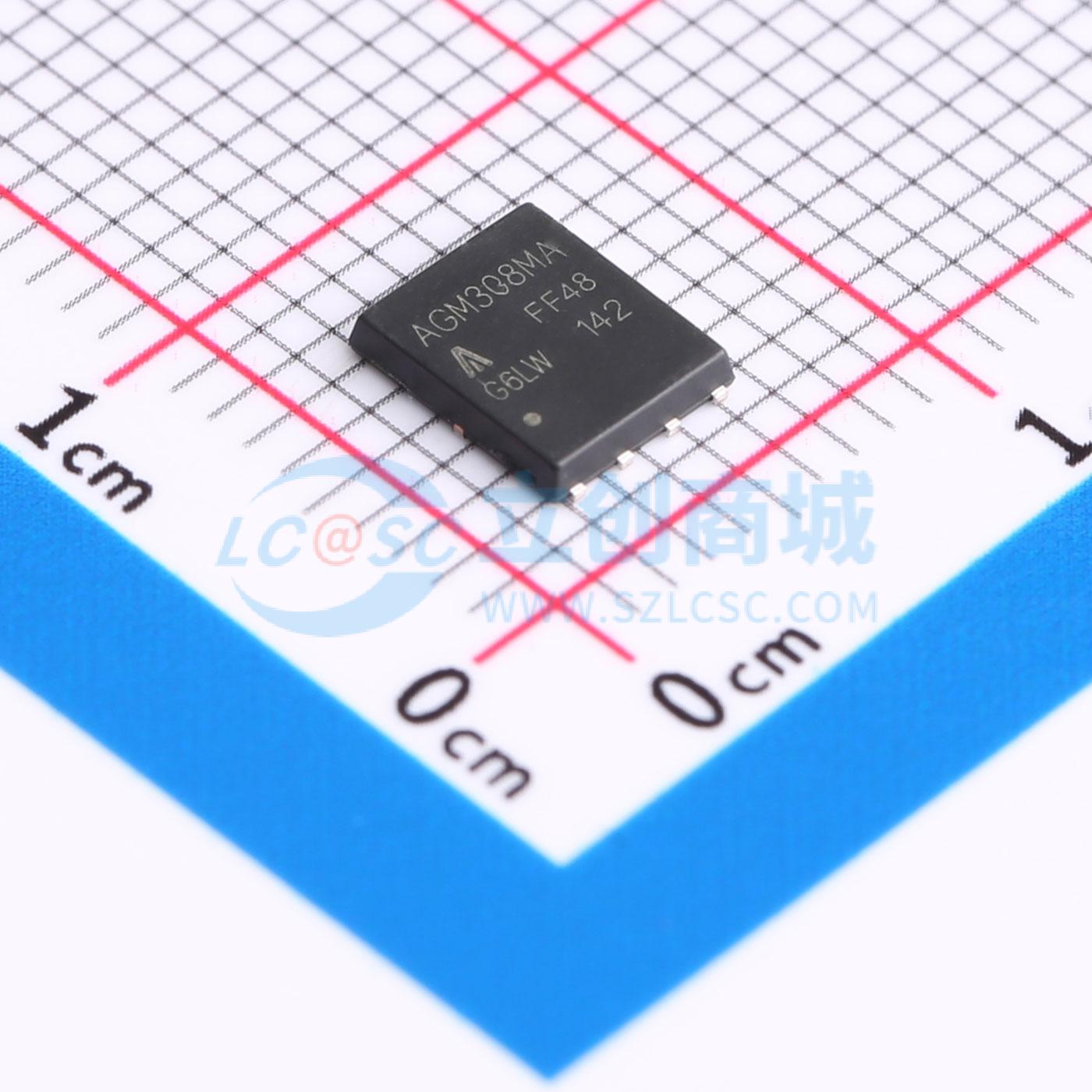 AGM308MA AGM-Semi(芯控源) PDFN-8(5x6) 场效应管 现货