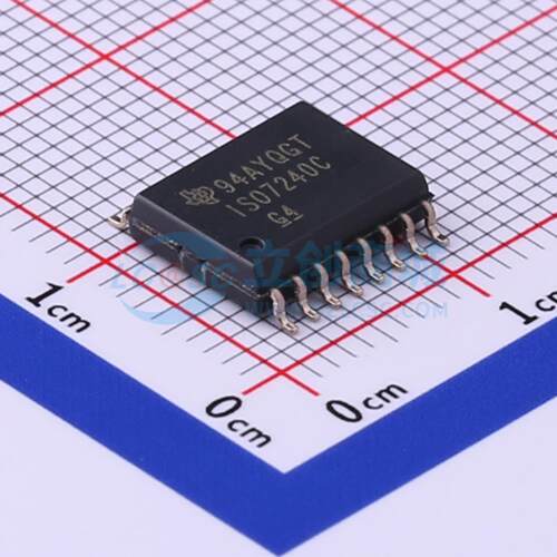 ISO7240CDWR SOIC-16-300mil 全新原装 TI(德州仪器)