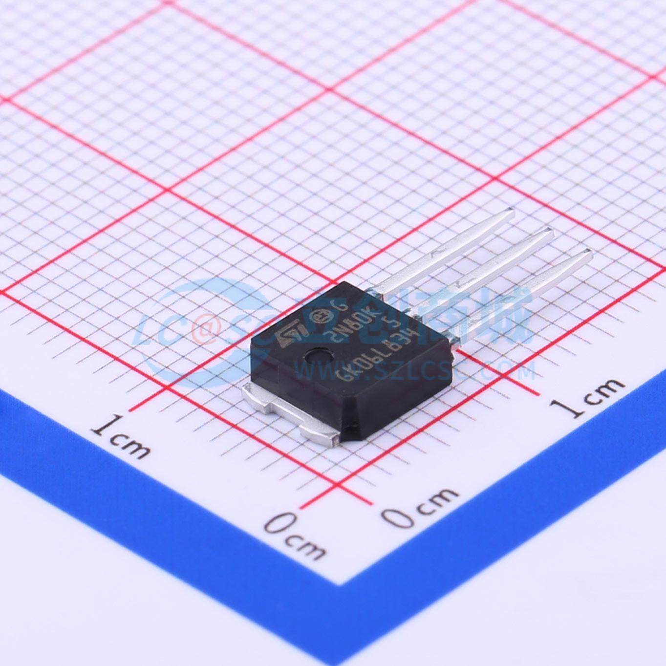 STU2N80K5 ST(意法半导体) TO-251 场效应管 现货