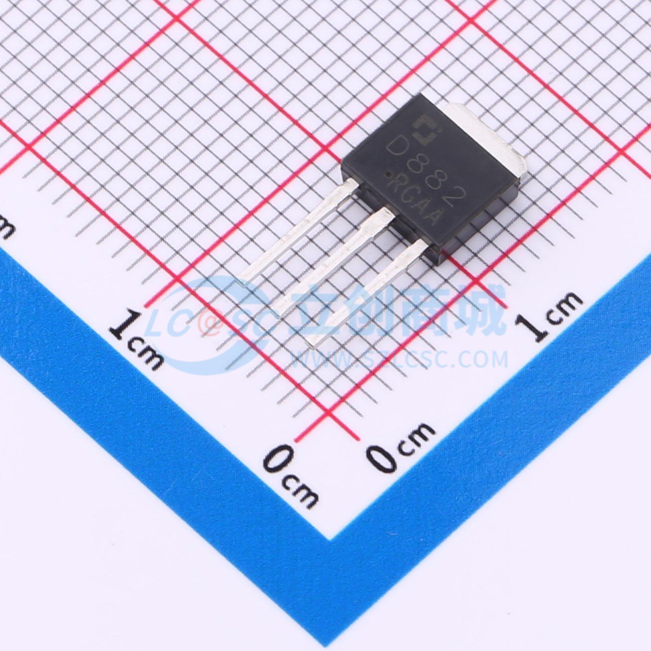 D882M CJ(江苏长电/长晶) TO-251-3L 三极管 现货
