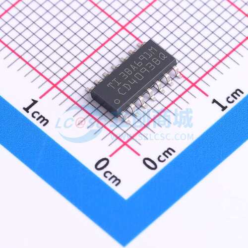 CD4093BQM96G4Q1 SOIC-14 全新原装 TI(德州仪器)