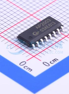 AiP2003 I-CORE(中微爱芯) SOIC-16 达林顿晶体管阵列 现货