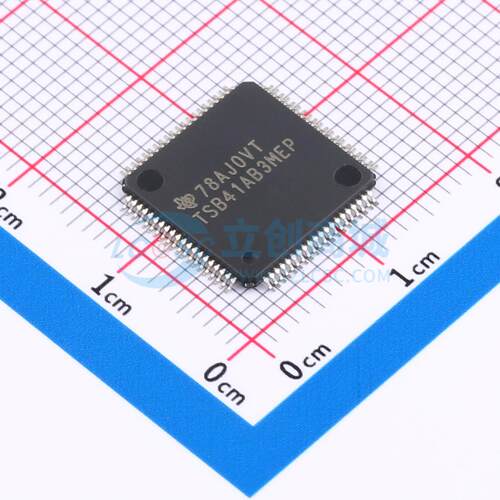 TSB41AB3MPFPEP HTQFP-80(12x12) 全新原装 TI(德州仪器)