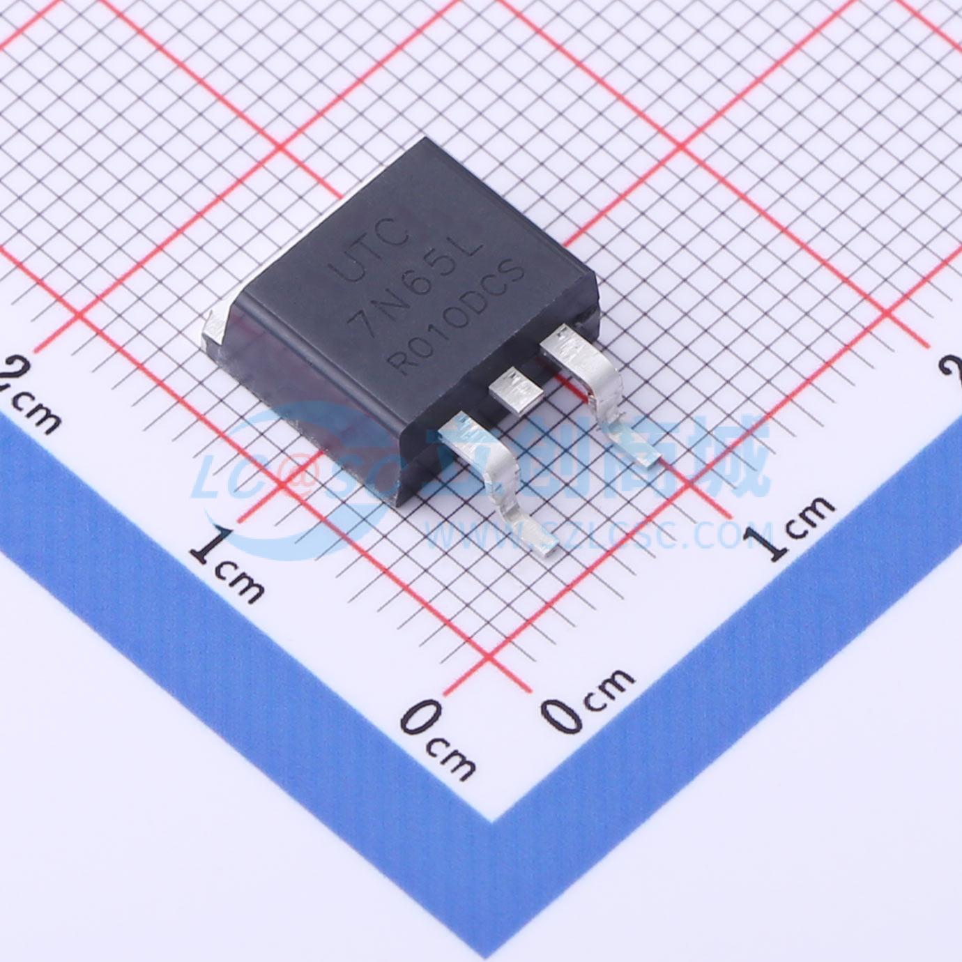 7N65L-TQ2-R UTC(友顺) TO-263-3 场效应管 现货
