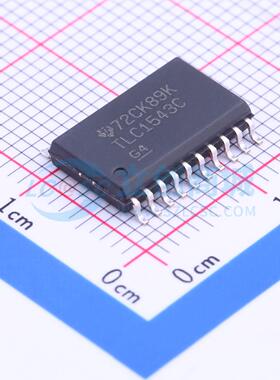 TLC1543CDWR SOIC-20-300mil 全新原装 TI(德州仪器)