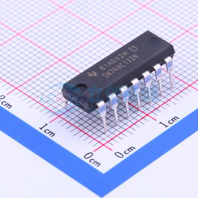 SN74HC132N DIP-14 全新原装 TI(德州仪器)