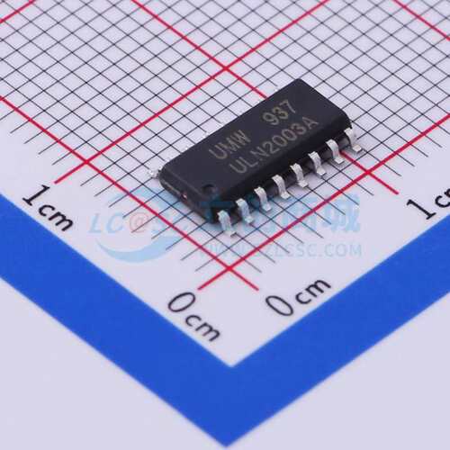 ULN2003A UMW(友台半导体) SOP-16 达林顿晶体管阵列 现货