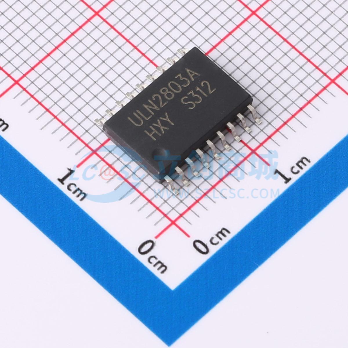 ULN2803A HXY MOSFET(华轩阳电子) SOP-18 达林顿晶体管阵列 现货