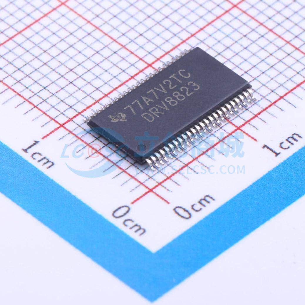 DRV8823DCAR HTSSOP-48-EP-6.1mm 全新原装 TI(德州仪器) - 实物图