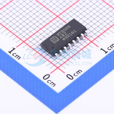 HT2003ARZ HTCSEMI(海天芯) SOP-16 达林顿晶体管阵列 现货
