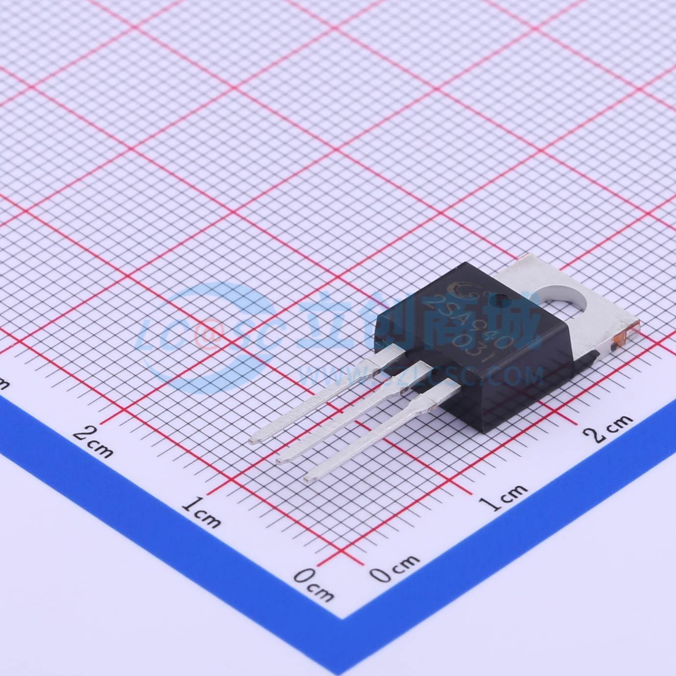 2SA940(RANGE:40-140) CJ(江苏长电/长晶) TO-220 三极管 现货