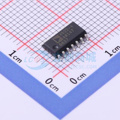 ADA4522-4ARZ-RL SOIC-14 全新原装 ADI(亚德诺)