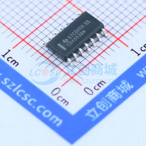 CD4093BM96 SOIC-14 全新原装 TI(德州仪器)