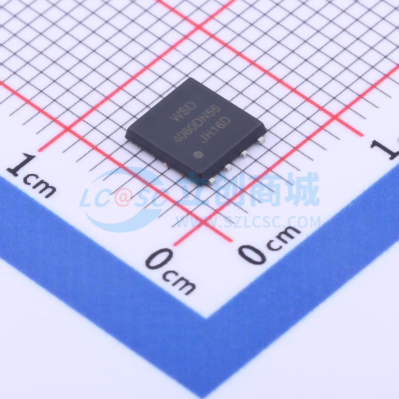 WSD4080DN56 WINSOK(微硕) PDFN-8(5.9x5.2) 场效应管 现货