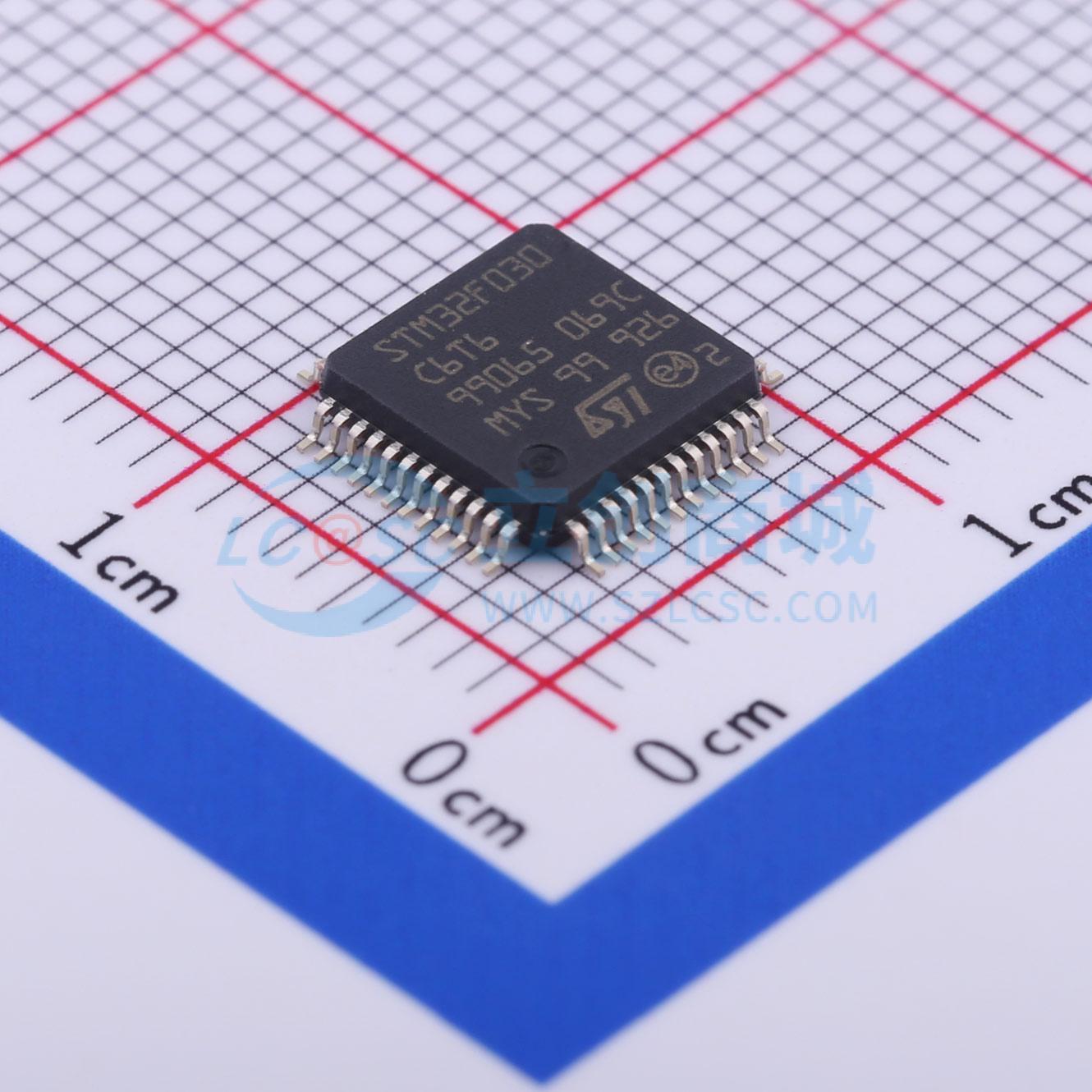 STM32F030C6T6TR LQFP-48(7x7)  全新现货