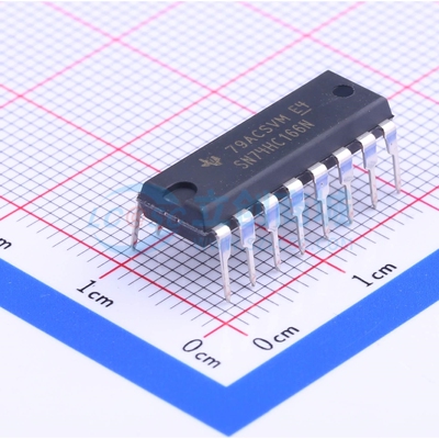 SN74HC166N DIP-16 全新原装 TI(德州仪器)