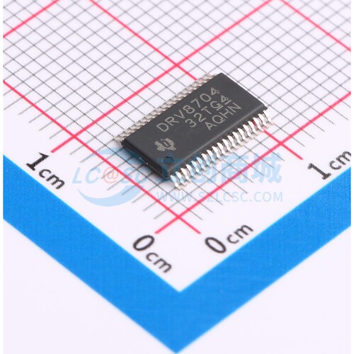 DRV8704DCPR HTSSOP-38-EP-4.4mm 全新原装 TI(德州仪器)