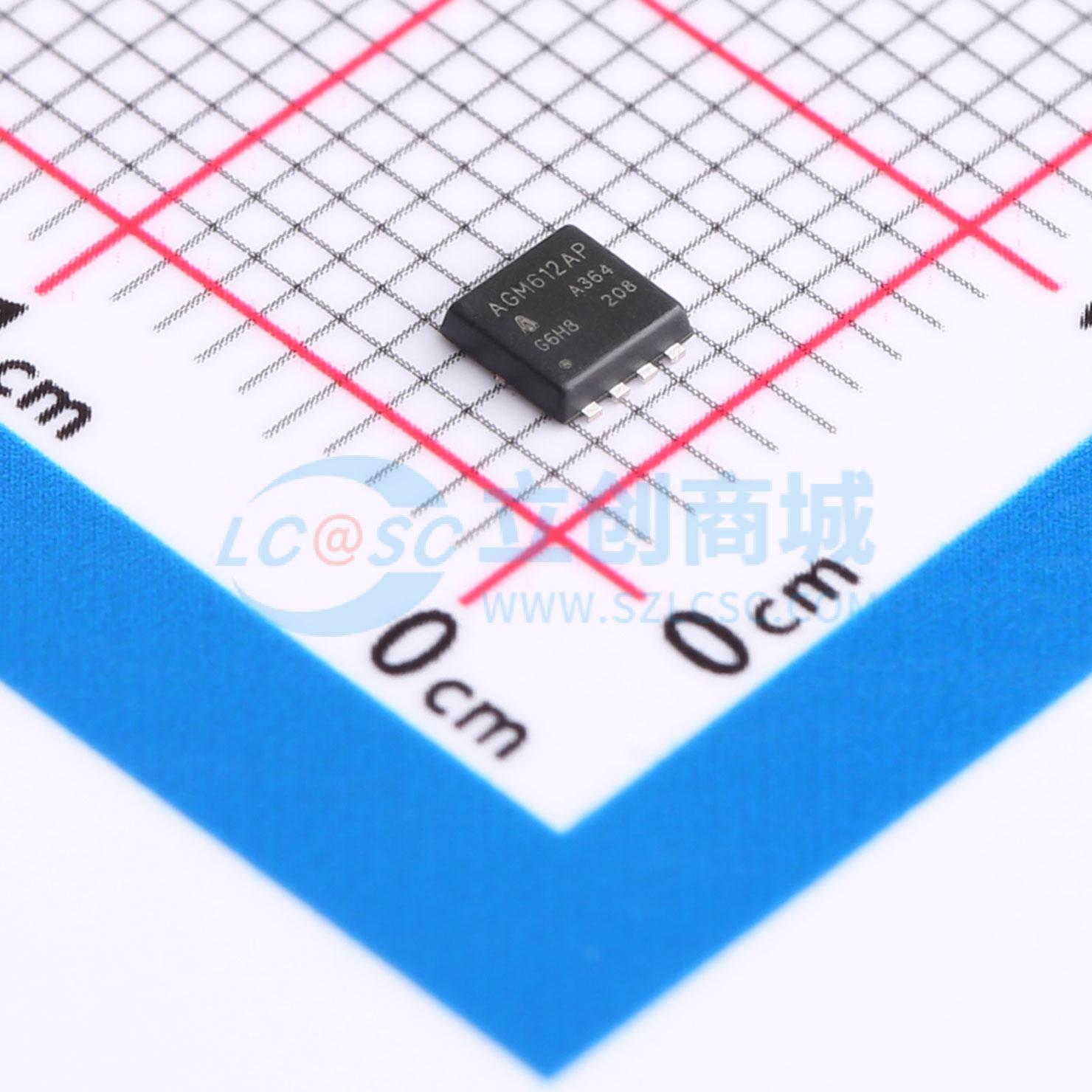 AGM612AP AGM-Semi(芯控源) PDFN-8(3.3x3.3) 场效应管 现货