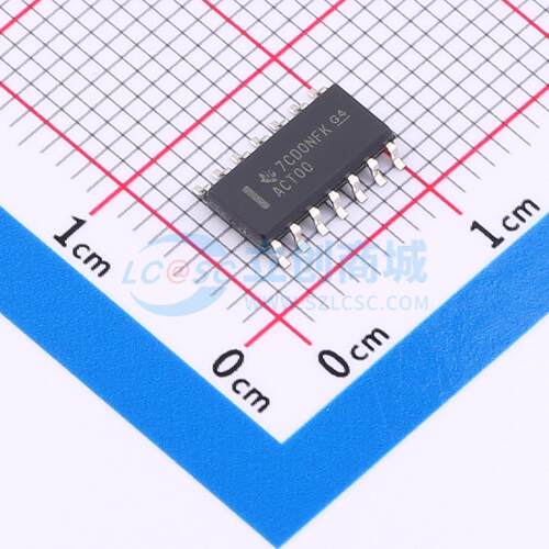 SN74ACT00D SOIC-14 全新原装 TI(德州仪器)