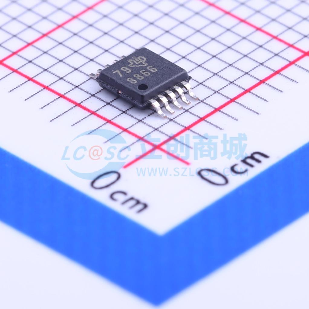 ADS8866IDGS VSSOP-10-0.5mm 全新原装 TI(德州仪器) - 实物图