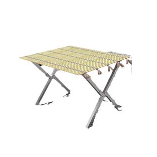 展地架子便携可伸缩摆货架折叠户露营竹席摆地摊架摊桌子摊外夜市