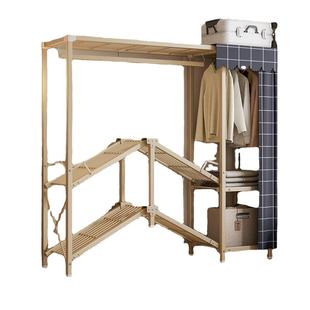 免安M51装 衣柜家用衣卧室折实叠简易布衣柜出租房用收纳柜子结耐