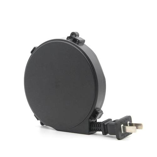 防火ABS小型伸缩卷线盘电动工具电缆盘自动伸缩2芯电源线盘